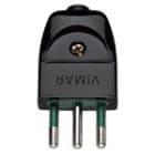 VIMAR SPA - VIW00201 SPINA 2P+T 10A S11 ASSIALE NERO