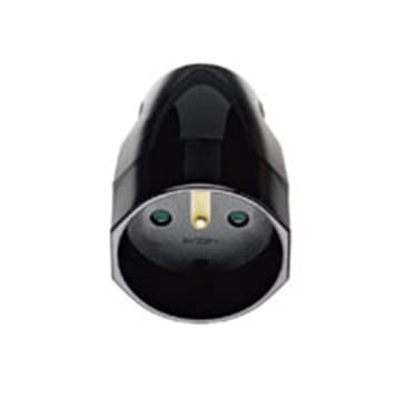 VIMAR S.P.A. - VIW00251 PRESA 2P+T 16A FRANCESE ASSIALE NERO