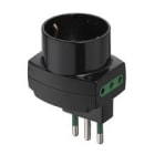 VIMAR SPA - VIW00313 ADATTATORE SFALS.VERT.S11+2P11+P30 NERO