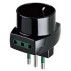 VIMAR SPA - VIW00322 ADATTATORE MULT. S11+2P11+P30 NERO