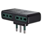VIMAR SPA - VIW01165 Adattatore mult. S17+4P17/11 nero