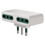 VIMAR S.P.A. - VIW01165.B ADATTATORE MULT. S17+4P17/11 BIANCO