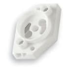 VIMAR SPA - VIW02438 PORTASTARTER 2A 250V +CONT.OTTONE BIANCO