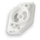 VIMAR SPA - VIW02438 PORTASTARTER 2A 250V +CONT.OTTONE BIANCO