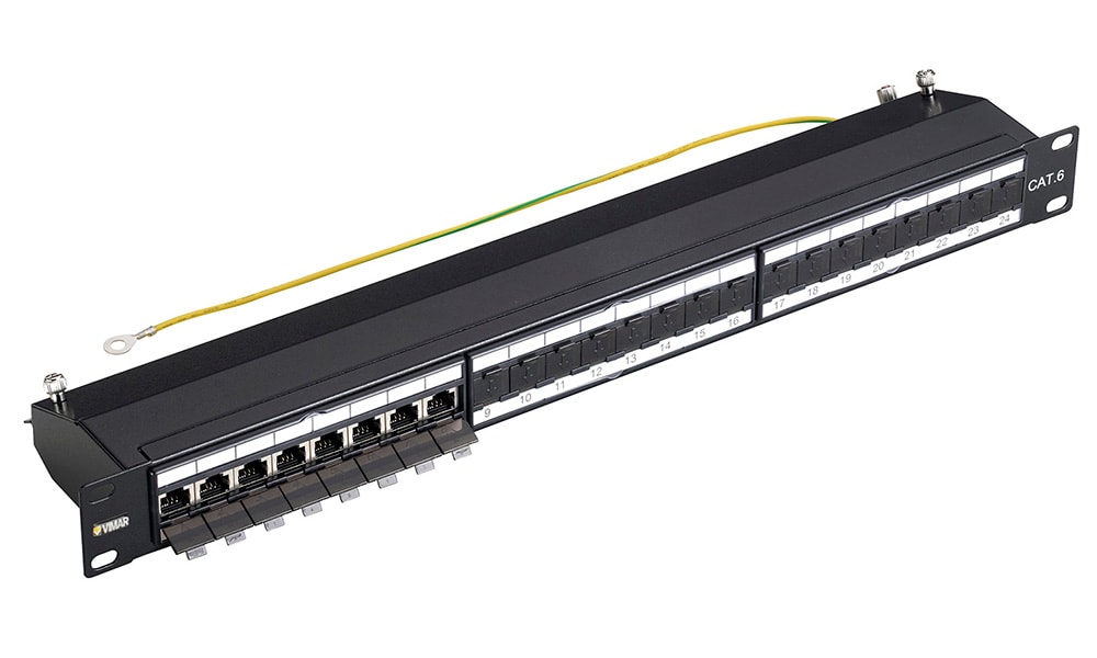 VIMAR S.P.A. - VIW03024.7 PANNELLO 24 RJ45 CAT6 FTP 1U