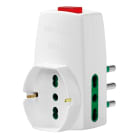 VIMAR SPA - VIW0P00331.B Adattatore S17+2P17/11+univ+inter.bianco