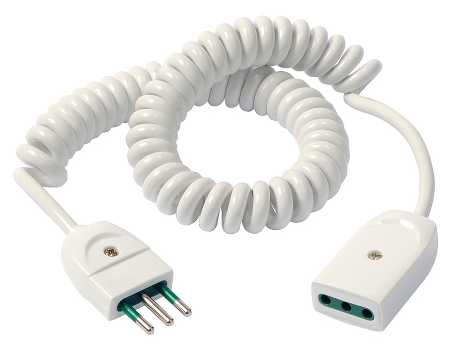 VIMAR S.P.A. - VIW0P32347.B CAVO PROLUNGA ESTENSIBILE 3G0,75 3M BIAN