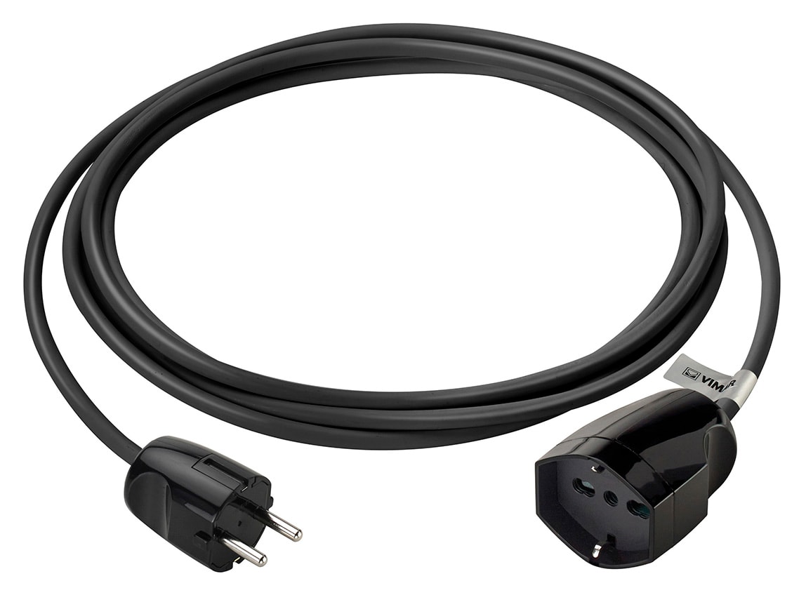 VIMAR SPA VIW0P32400 PROLUNGA 3M 3G1 DE UNIVERSALE NERO