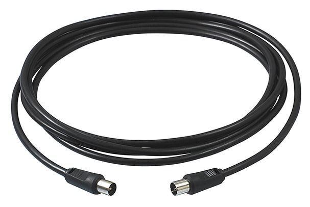 VIMAR SPA VIW0P32420 CORDONE PROL. TV 2M MASCHIO-FEMMINA NERO