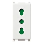 VIMAR SPA - VIW14203.AB PRESA 2P+T 16A P17/11 ANTIBATTERICO