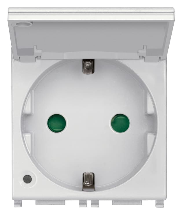 VIMAR SPA VIW14208.C.SL PRESA SICURY 2P+T 16A DE + COPER. SILVER