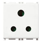 VIMAR SPA - VIW14214 PRESA SICURY 2P+T 5A INGLESE BIANCO