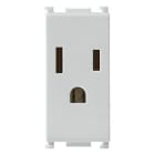 VIMAR SPA - VIW14245.SL PRESA 2P+T 15A USA+SASO SILVER