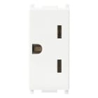 VIMAR SPA - VIW14247 PRESA 2P+T 15A AMERICANO BIANCO