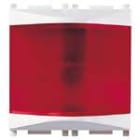 VIMAR SPA - VIW14387.R SPIA PRISMATICA ROSSO BIANCO