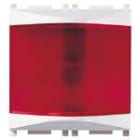 VIMAR SPA - VIW14387.R SPIA PRISMATICA ROSSO BIANCO