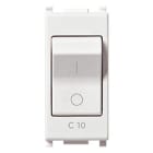VIMAR SPA - VIW14404.10 Interruttore MT 1P C10 120-230V bianco
