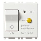 VIMAR SPA - VIW14411.10 INTERRUTTORE MTDIFF.1P+N C10 10MA BIANCO