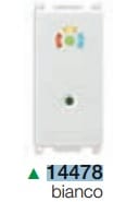 VIMAR S.P.A. - VIW14478 BY-ALARM INSERITORE 1M BIANCO