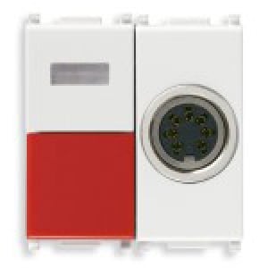 VIMAR S.P.A. - VIW14502 PULSANTE CHIAMATA CALL-WAY+PRESA DIN B