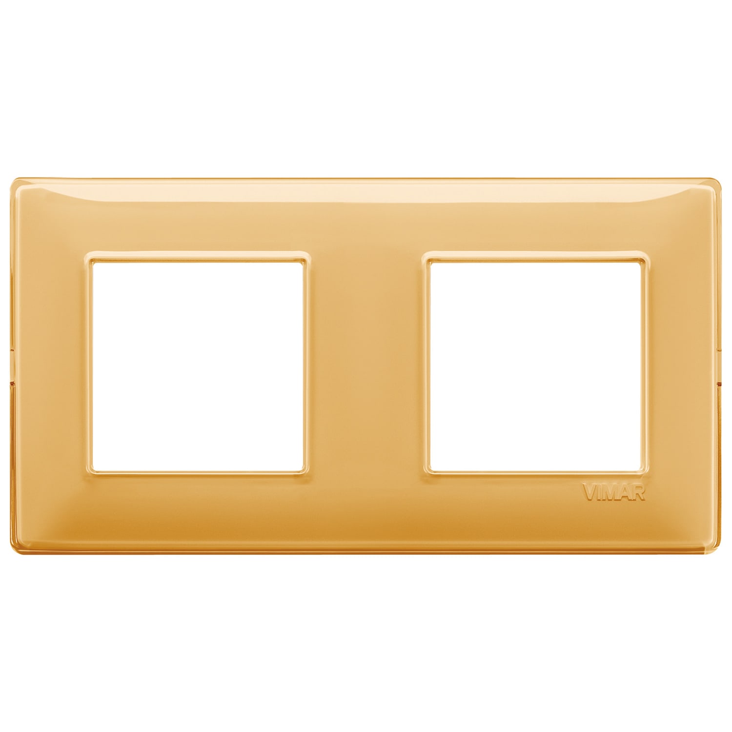 VIMAR S.P.A. - VIW14643.43 PLACCA 4M (2+2) INT71 REFLEX AMBRA