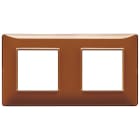 VIMAR SPA - VIW14643.49 Placca 4M (2+2) int71 Reflex tabacco