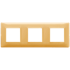 VIMAR SPA - VIW14644.43 Placca 6M (2+2+2) int71 Reflex ambra