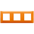 VIMAR SPA - VIW14644.48 Placca 6M (2+2+2) int71 Reflex arancio