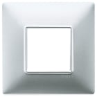 VIMAR SPA - VIW14647.20 PLACCA 2M BS ARGENTO OPACO