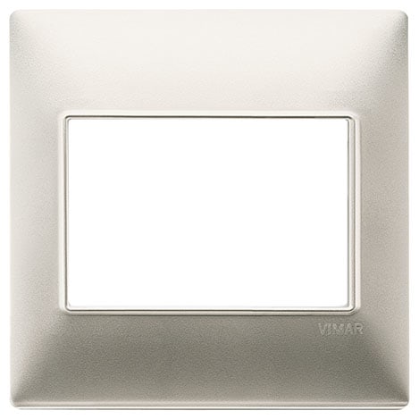 VIMAR SPA VIW14648.21 PLACCA 3M BS NICHEL OPACO