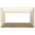 VIMAR SPA - VIW14649.22 Placca 5M BS champagne opaco