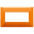 VIMAR SPA - VIW14649.48 Placca 5M BS Reflex arancio