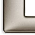 VIMAR S.P.A. - VIW14652.74 PLACCA 2M CENTRALI NICHEL PERLATO