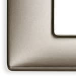 VIMAR S.P.A. - VIW14652.74 PLACCA 2M CENTRALI NICHEL PERLATO