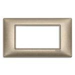 VIMAR S.P.A. - VIW14654.70 PLACCA 4M BRONZO METALLIZZATO