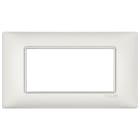 VIMAR SPA - VIW14654.75.01 PLACCA 4M ARGENTO PERLATO