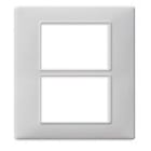 VIMAR SPA - VIW14659.02 PLACCA 6M (3+3) AVORIO