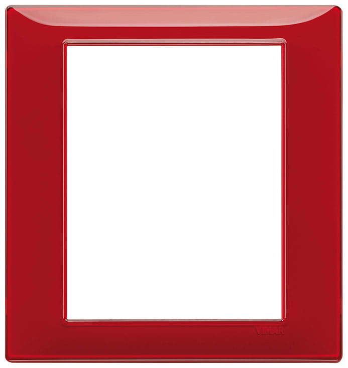 VIMAR SPA VIW14668.51 PLACCA 8M REFLEX RUBINO