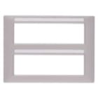 VIMAR SPA - VIW14690.21 Placca 14M nichel opaco