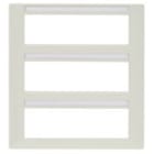 VIMAR SPA - VIW14691.02 PLACCA 21M AVORIO