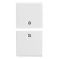 VIMAR S.P.A. - VIW14751 DUE MEZZI TASTI 1M NEUTRO PERS. BIANCO