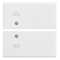 VIMAR S.P.A. - VIW14752.2 DUE MEZZI TASTI 2M SIMBOLI FRECCE BIANCO