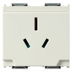 VIMAR SPA VIW16262.B PRESA SICURY 2P+T 15A AUSTRALIA BIANCO