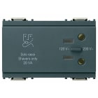 VIMAR SPA - VIW16290 Presa per rasoio 230V grigio