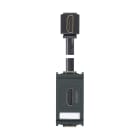 VIMAR SPA - VIW16334.H PRESA HDMI 2.1B CON CAVO A 90° GRIGIO