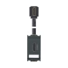 VIMAR SPA - VIW16334.H PRESA HDMI 2.1B CON CAVO A 90° GRIGIO