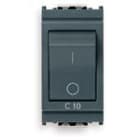 VIMAR SPA - VIW16505.10 INTERRUTTORE MT 1P+N C10 120-230V GRIGIO