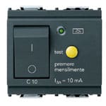VIMAR S.P.A. - VIW16511.10 INTERRUTTORE MTDIFF.1P+N C10 10MA GRIGIO