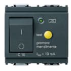 VIMAR SPA - VIW16511.10 INTERRUTTORE MTDIFF.1P+N C10 10MA GRIGIO