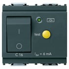 VIMAR SPA - VIW16511.16.6 INTERRUTTORE MTDIFF.1P+N C16 6MA GRIGIO